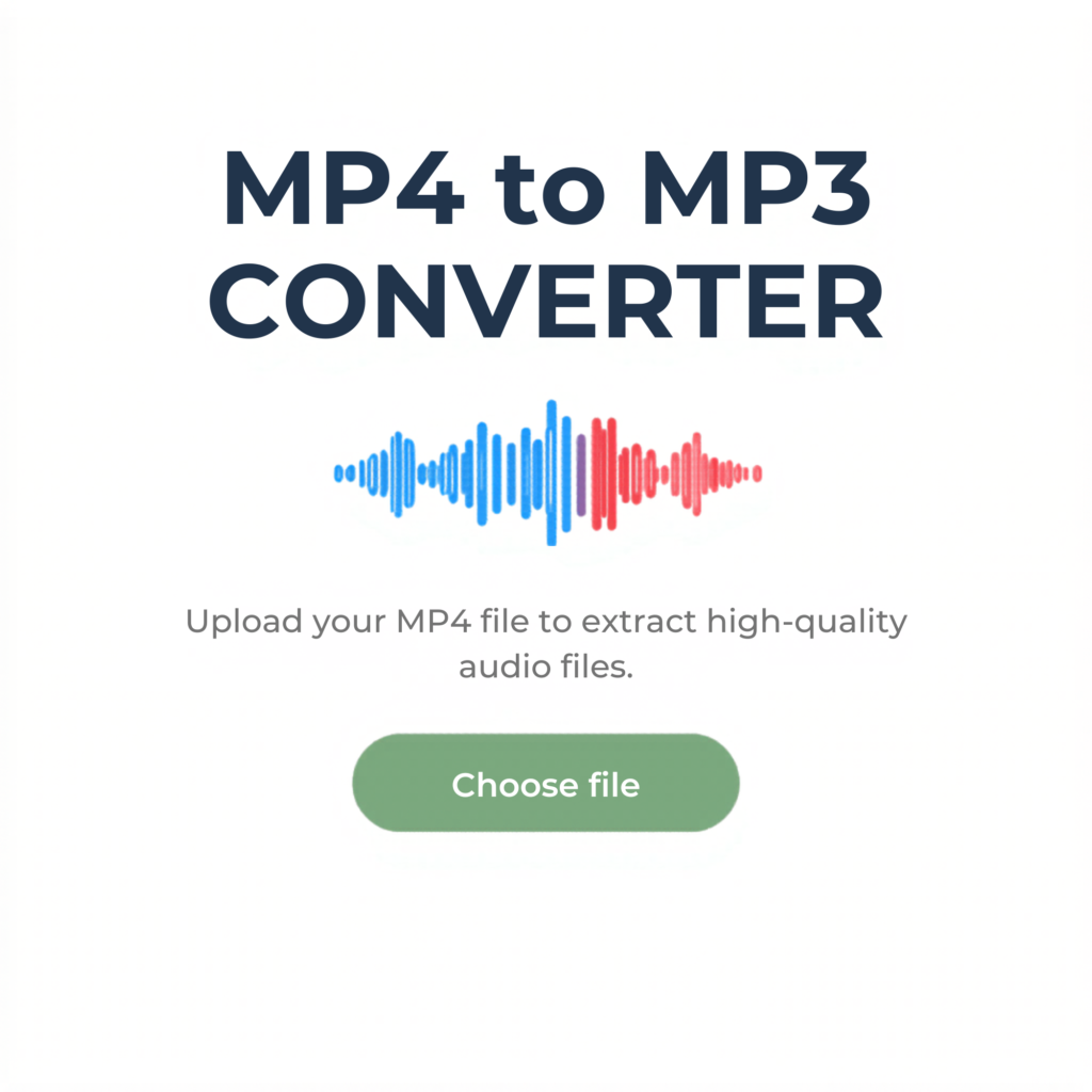 convert MP4 to MP3 format